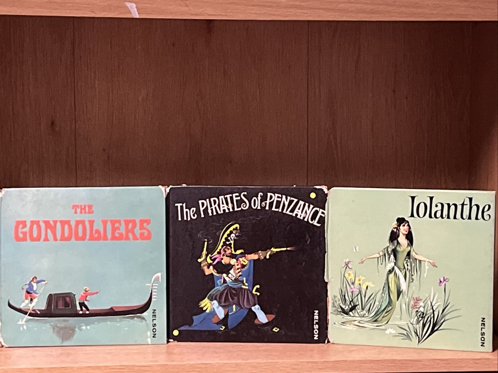 Lot of 3 The Gondoliers, Lolanthe, The Pirates..W.S. Gilbert and Arthur Sullivan