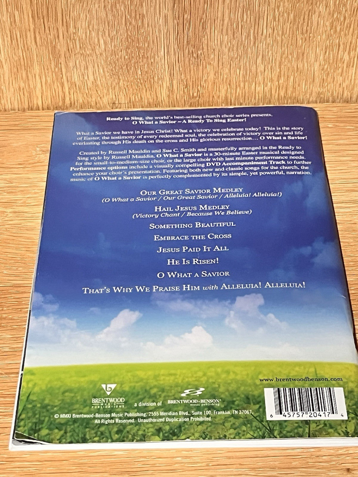 O What a Savior (Ready to Sing (Songbooks))