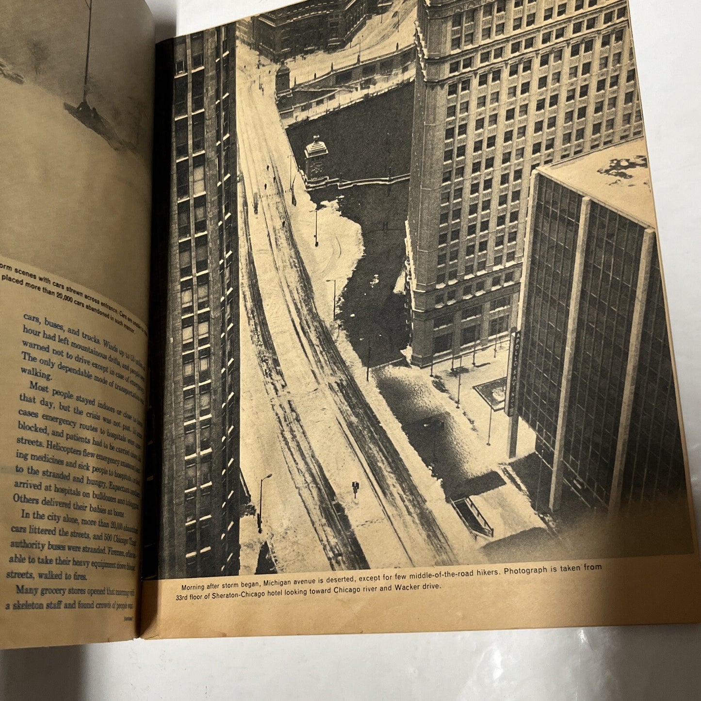 Chicago Tribune “Chicago's Big Snow” Feb 19, 1967 Section 7S: M