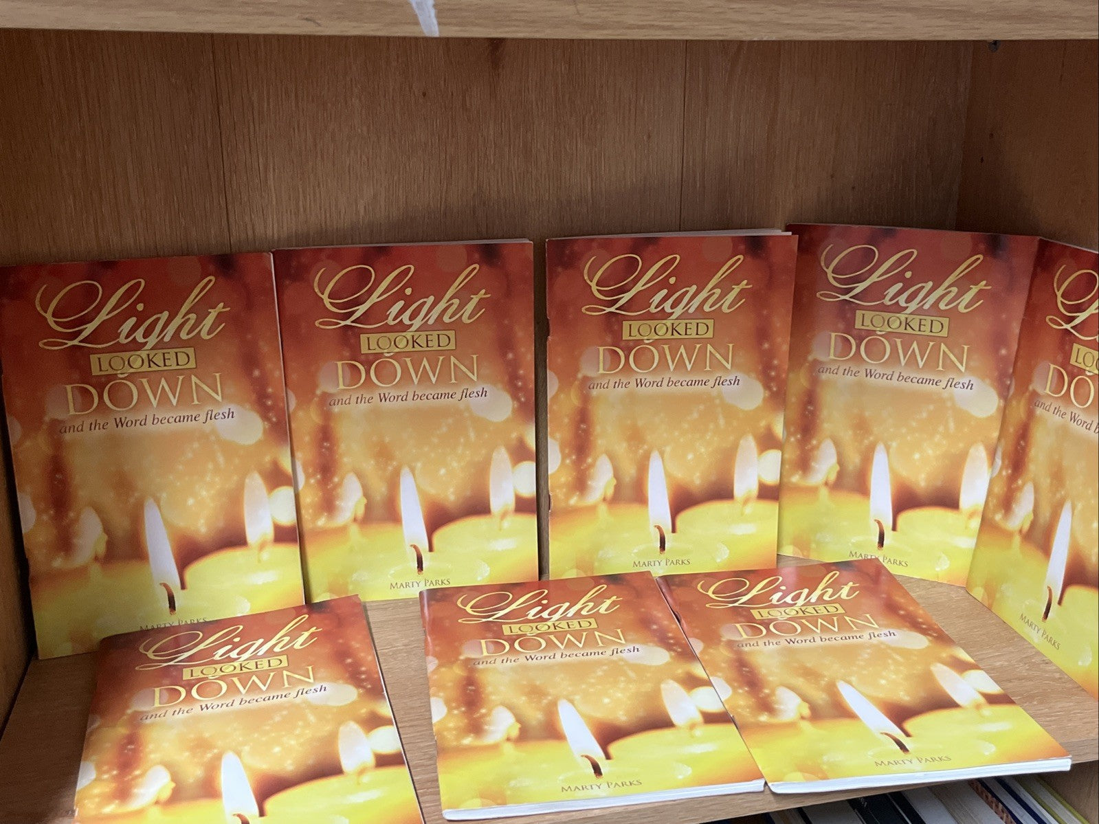 Lot of 7 Light Looked Down.. And The Word Became Flesh Parks Marty Howe James