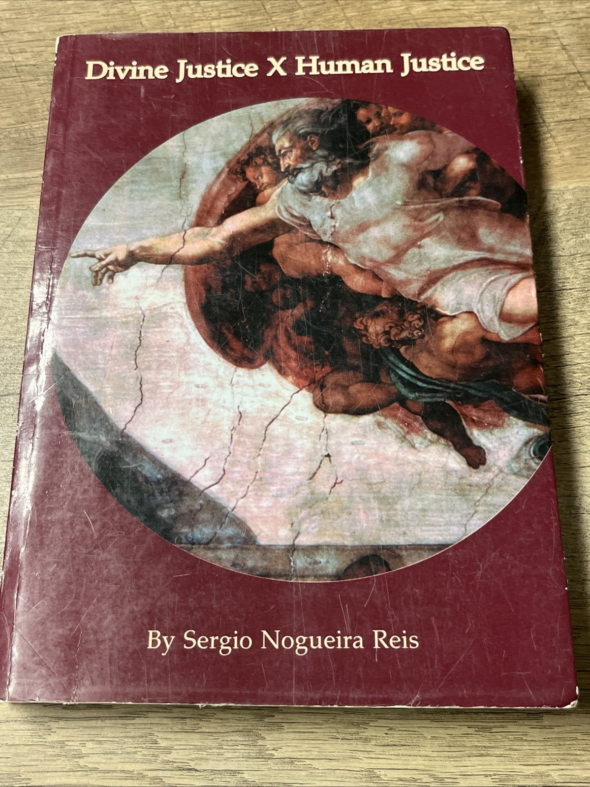 Divine Justice X Human Justice By Sergio Nogueira Reis SIGNED COPY 2001