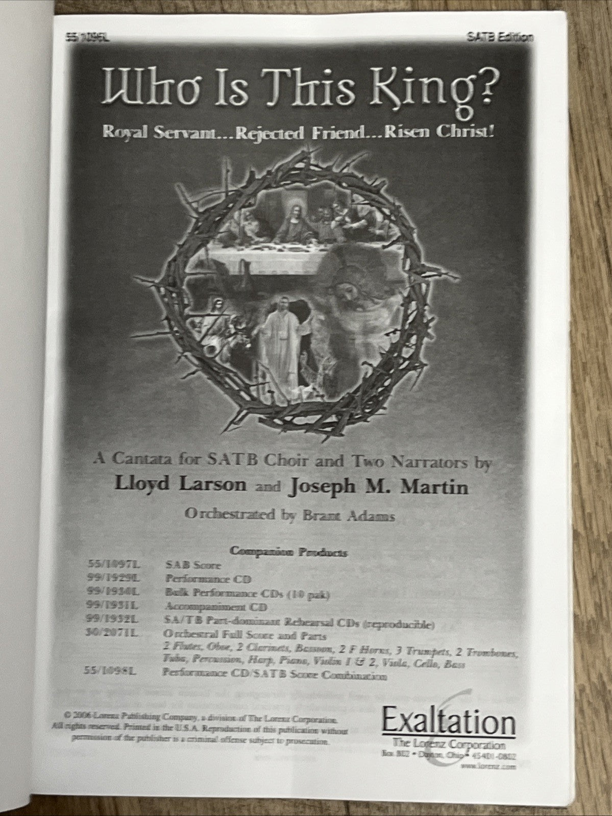 Lot of 7 WHO IS THIS KING: ROYAL SERVANT...REJECTED FRIEND...RISEN  Lloyd Joseph