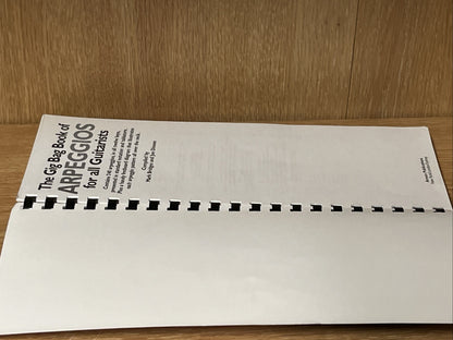 The Gig Bag Book of Arpeggios for All Guitarists by Mark Bridges & Joe Dineen