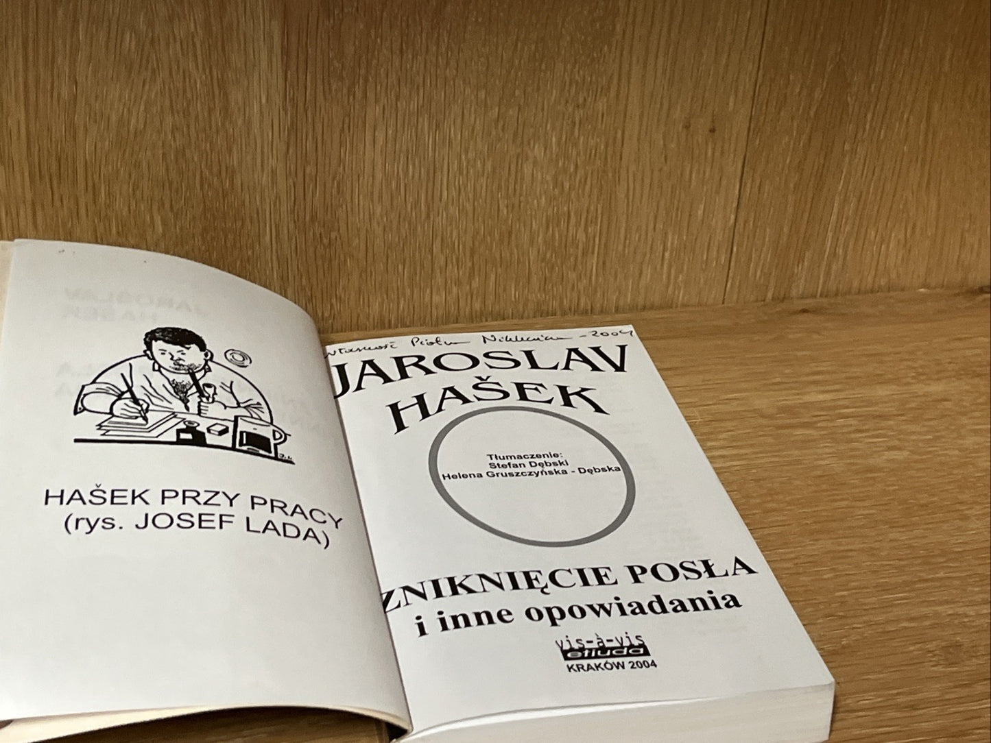 ZNIKNIĘCIE POSŁA I INNE OPOWIADANIA JAROSLAV HASEK