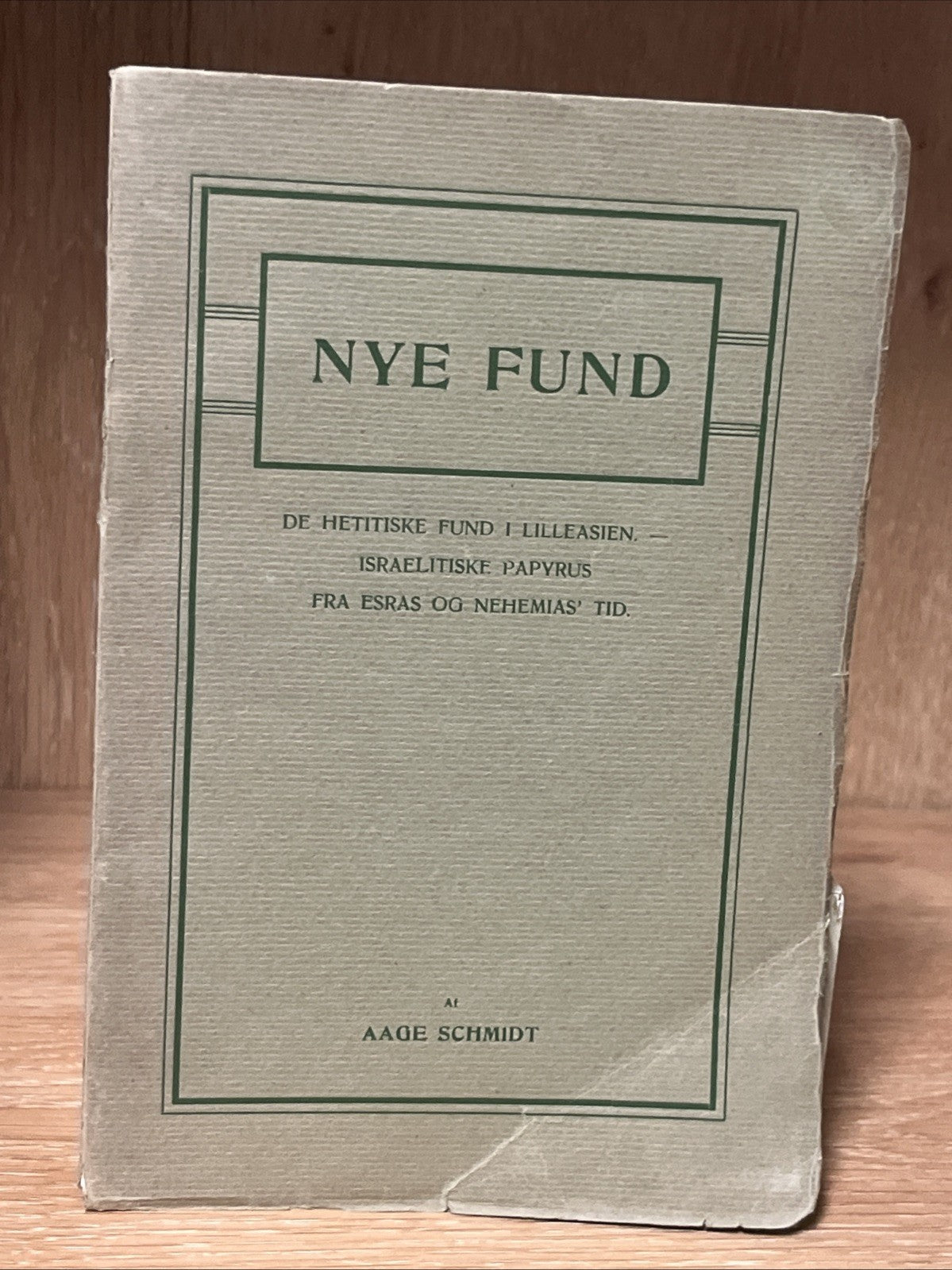 NYE FUND De hetitiske fund i Lilleasien - Israelitiske papyrus fra Esras..1908