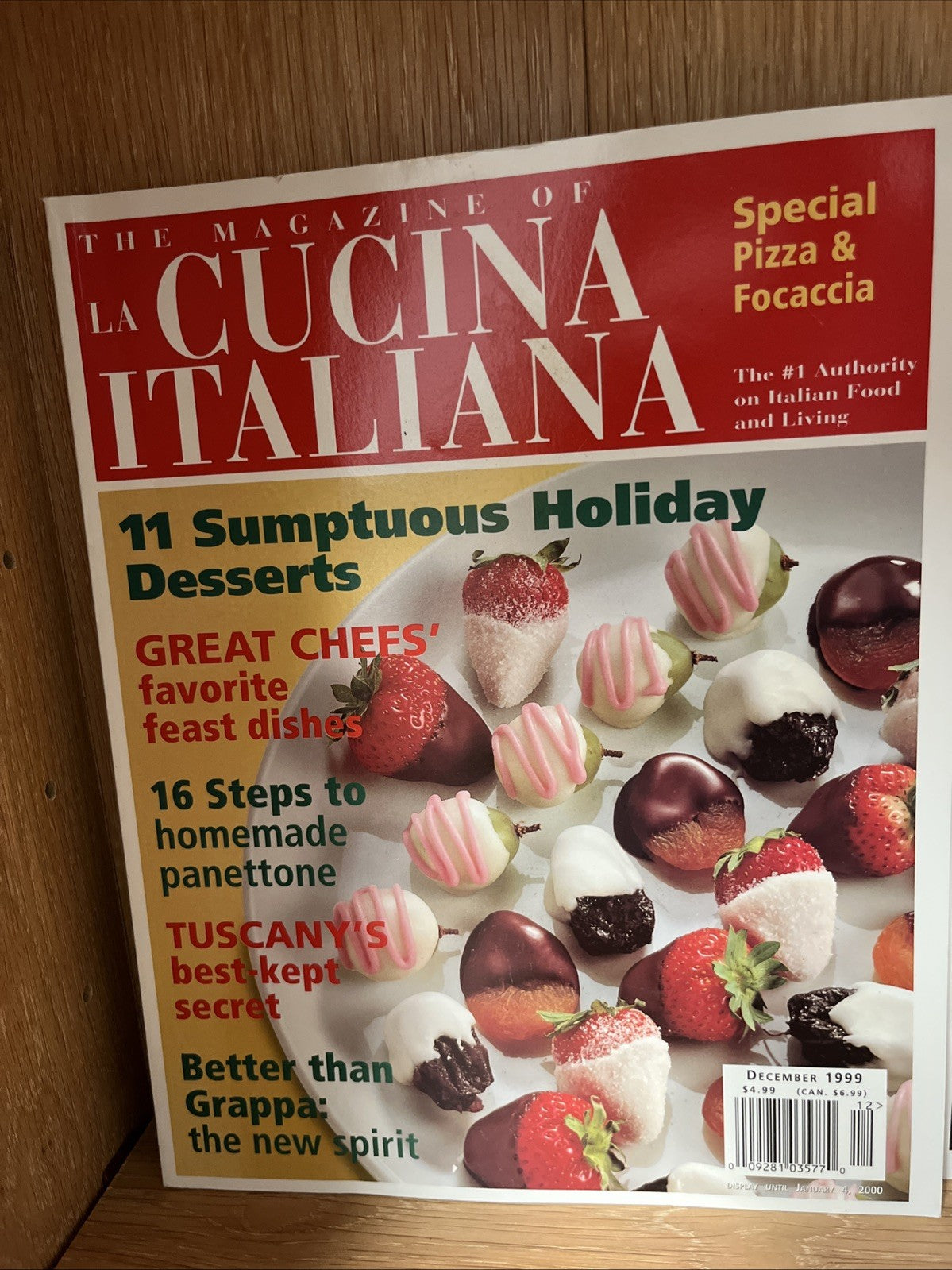 La Cucina Italiana + Gourmet Magazine Lot 4 Issues From 2000 2001 2008
