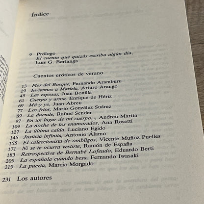 Cuentos Eróticos de Verano