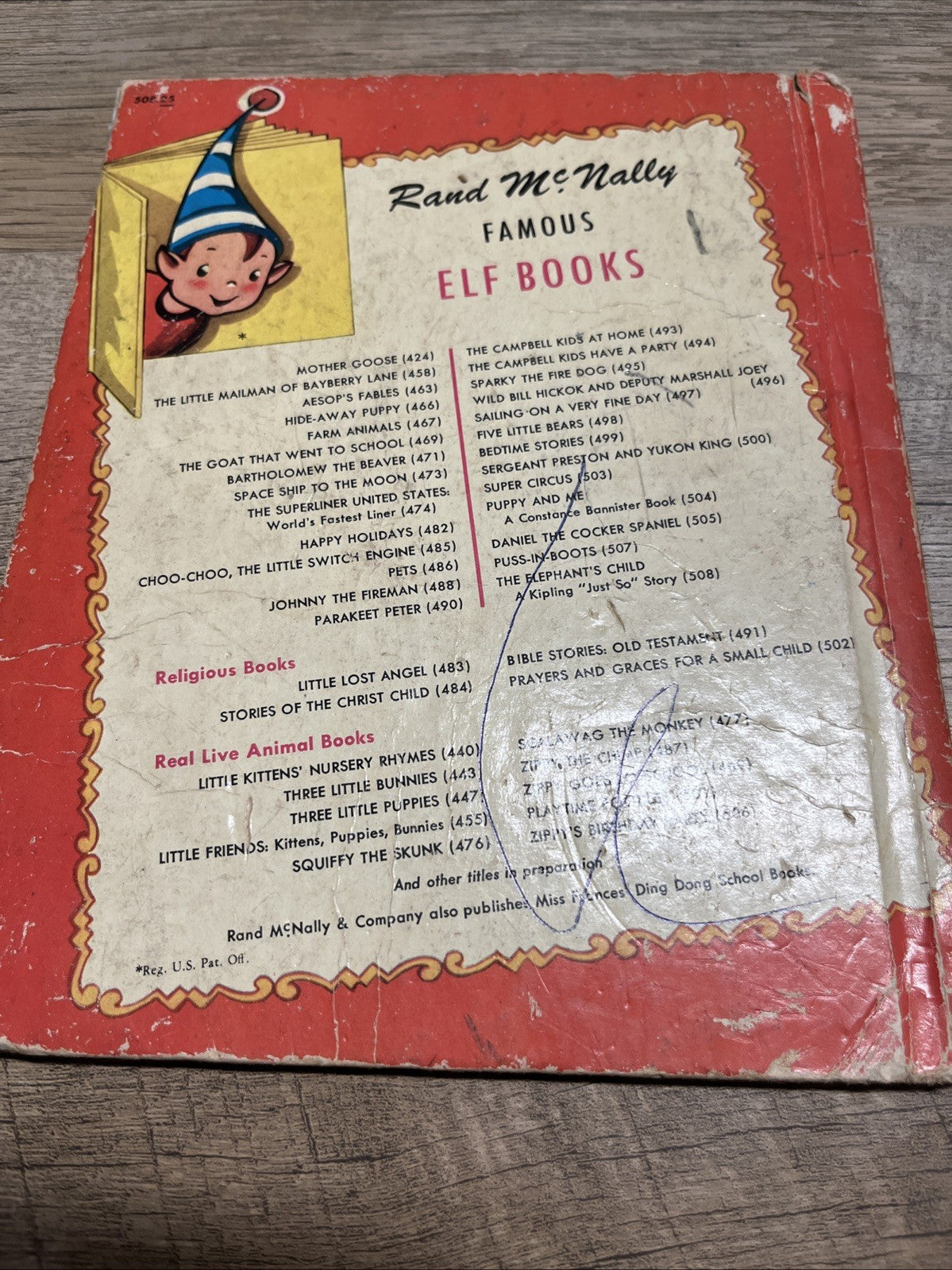The Elephant's Child, A Rand McNally Book,1955(Rudyard Kipling)