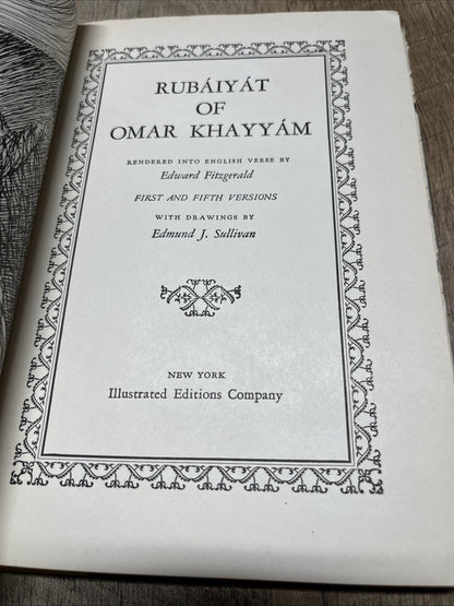 Rubaiyat of Omar Khayyam First and Fifth Versions [Illustrated Gift Editions]
