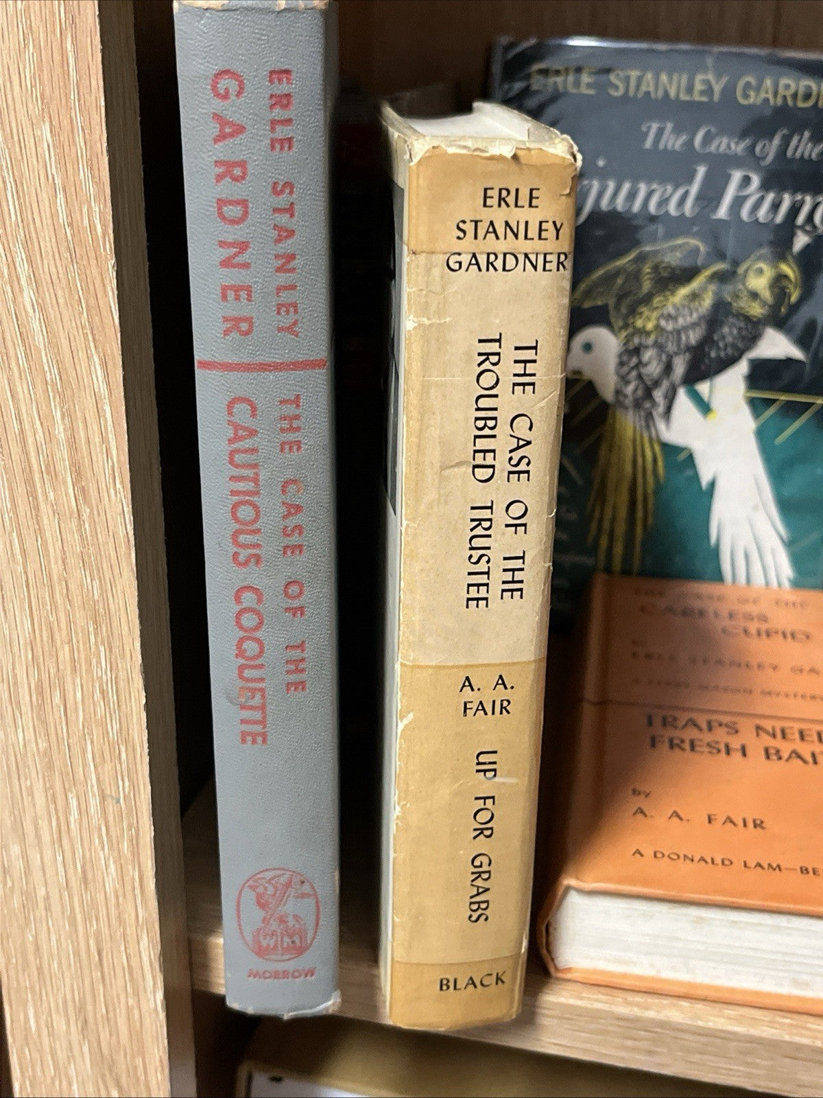 ERLE STANLEY GARDNER, 2nd Edition Book Lots, 14 Vintage Hardcover