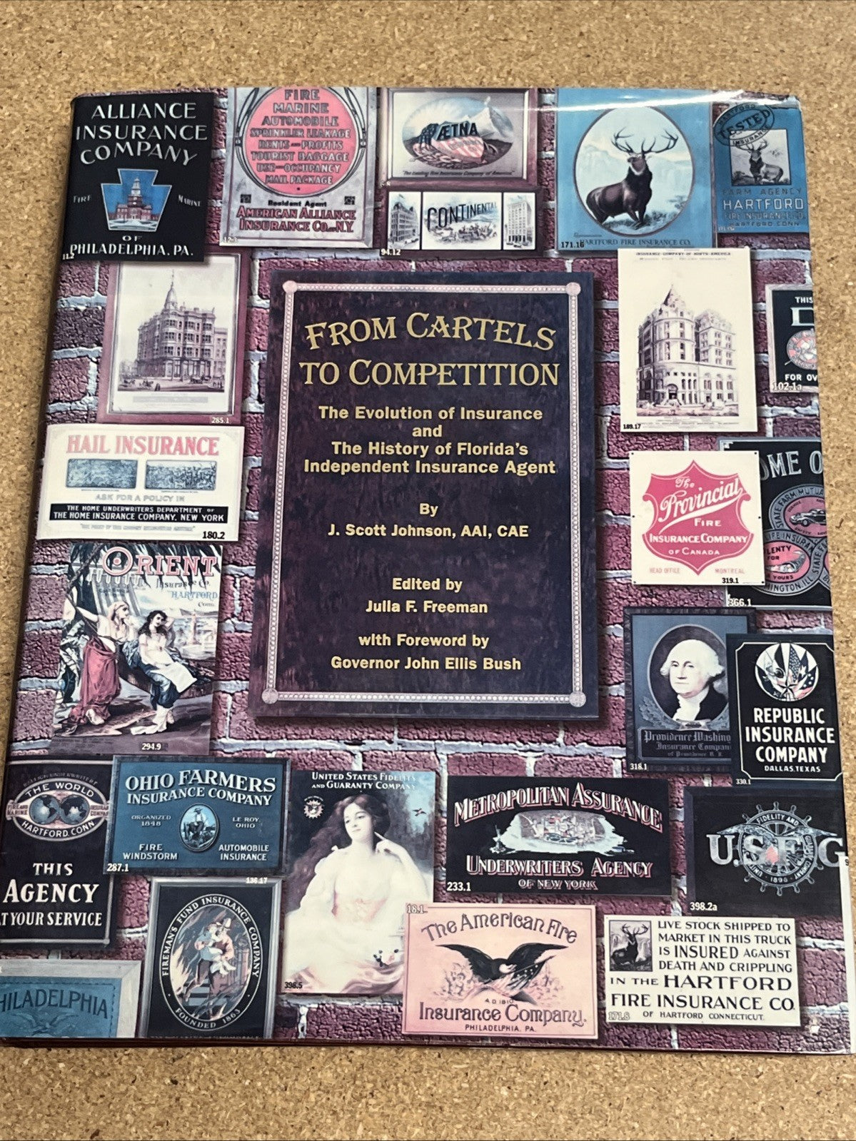 FROM CARTELS TO COMPETITION: THE EVOLUTION OF INSURANCE - Hardcover *Excellent*