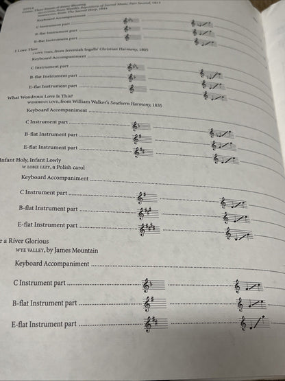 HYMN SETTINGS FOR THE BEGINNING INSTRUMENTALIST CREATIVE ARR FOR C, B & E TREBLE