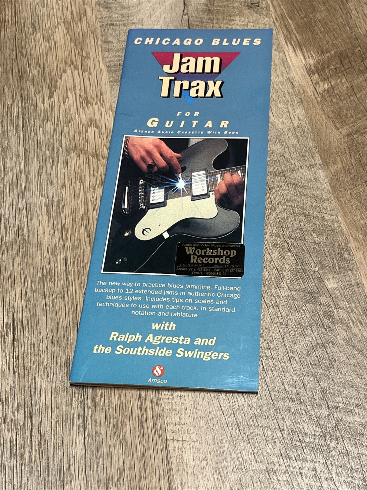 Chicago Blues JAM TRAX FOR GUITAR with Ralph Agresta & Gut Bucket Band ( Bk Only