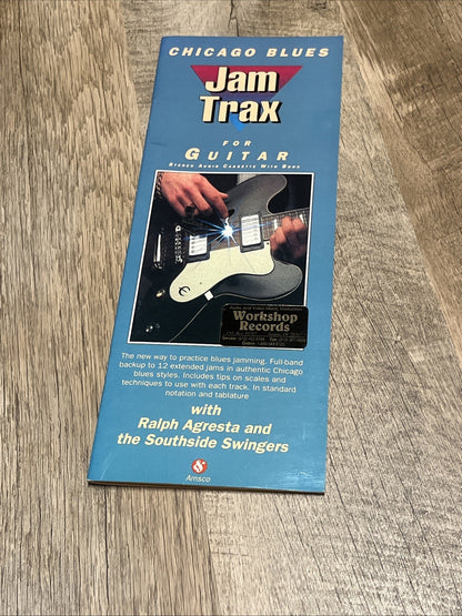 Chicago Blues JAM TRAX FOR GUITAR with Ralph Agresta & Gut Bucket Band ( Bk Only