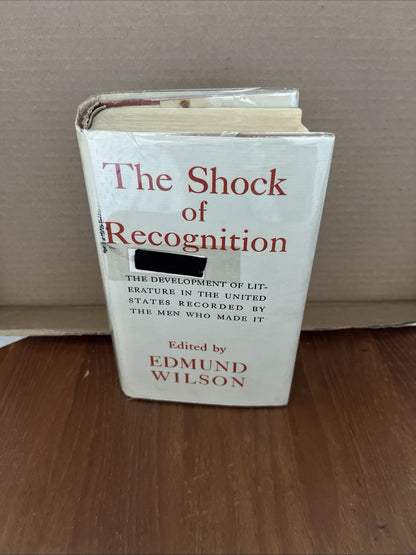 The Shock Of Recognition By Edmund Wilson (1955) Ex Lib