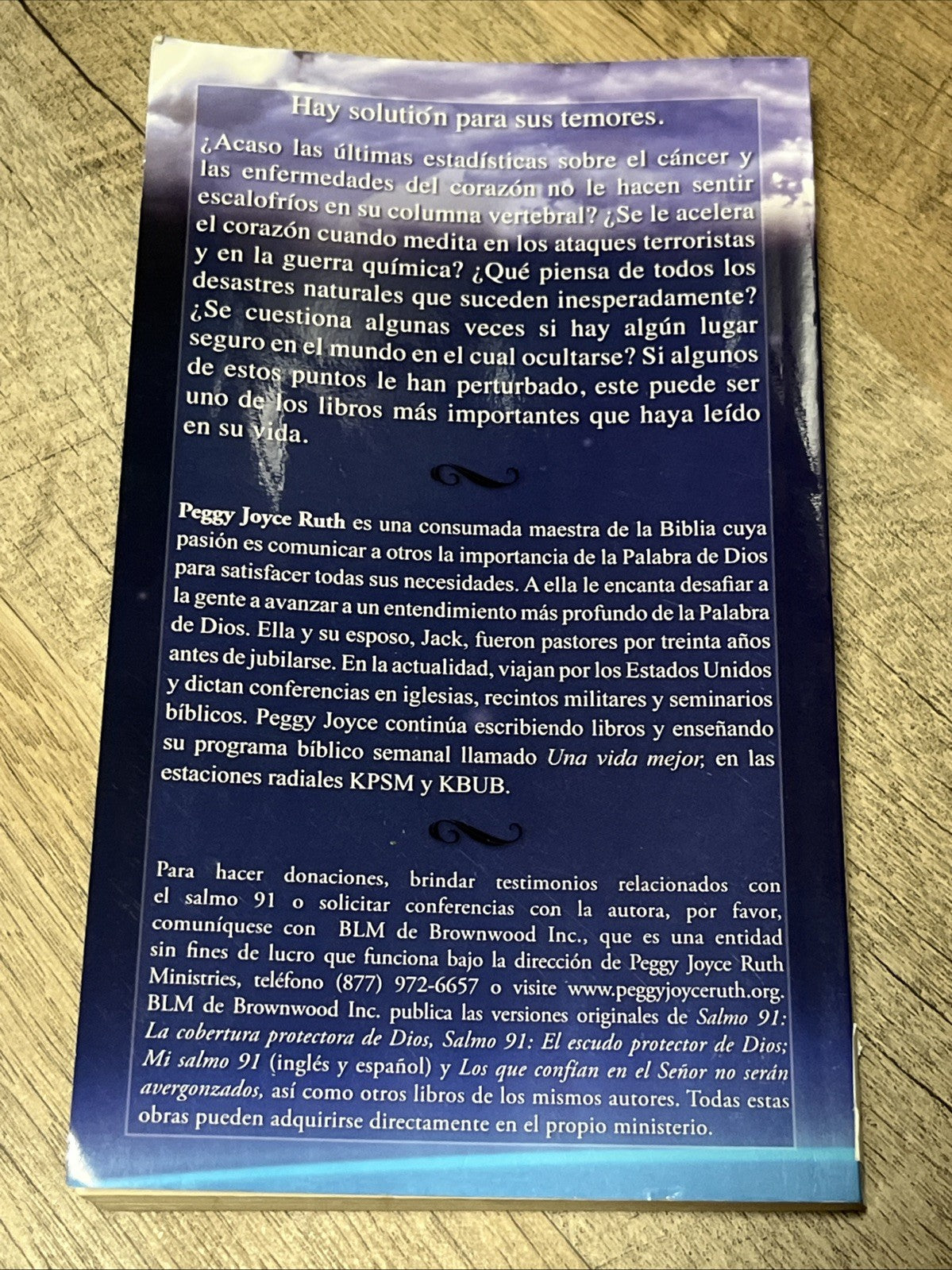 Salmo 91 La Cobertura Protectora De Dios by Peggy Joyce Ruth Paperback - Spanish