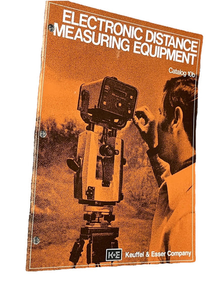 Keuffel and Esser Electronic Distance Measuring Equipment Catalog 10b By