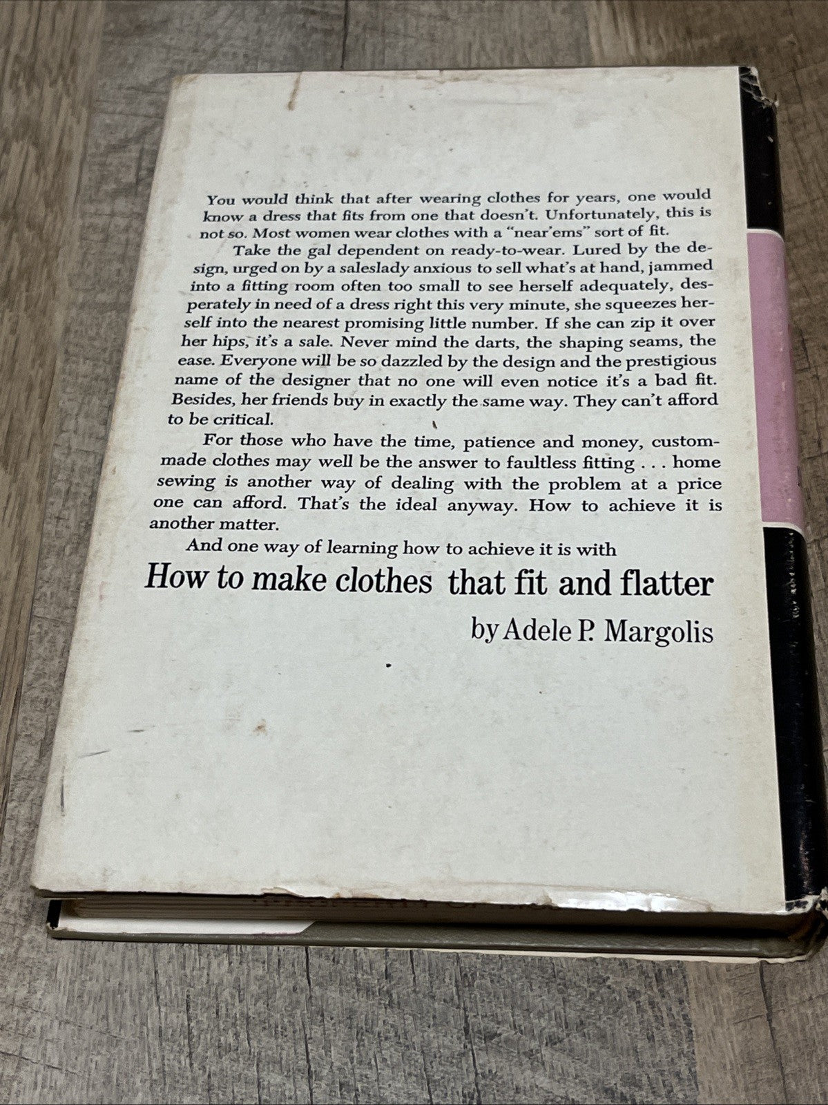 How to make clothes that fit & flatter by Adele P Margolis HCDC 1969