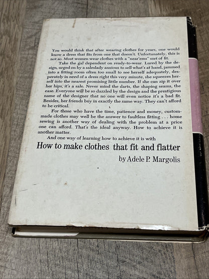 How to make clothes that fit & flatter by Adele P Margolis HCDC 1969