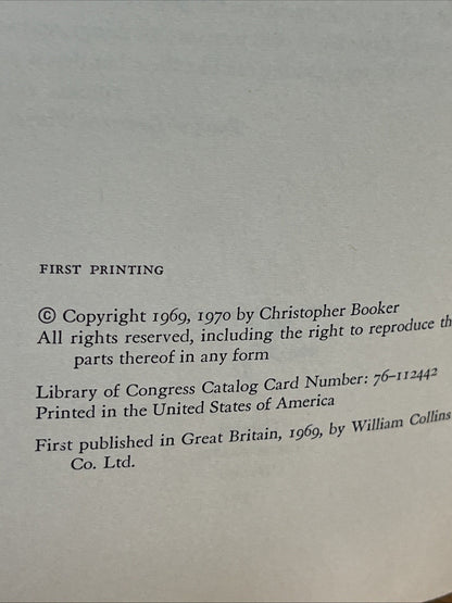 The Neophiliacs By Christopher Booker 1970 HC ACCEPTABLE CONDITION