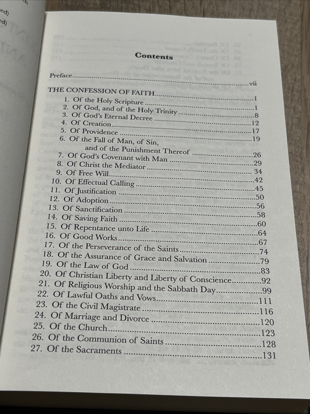 Confession of Faith & Catechisms Orthodox Presbyterian Church, Proof Texts, 2015