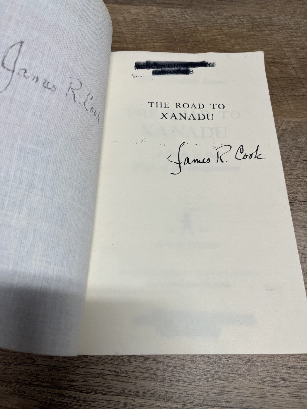 The Road To Xanadu By John Livingston Lowes Paperback 1964 Sentry Edition