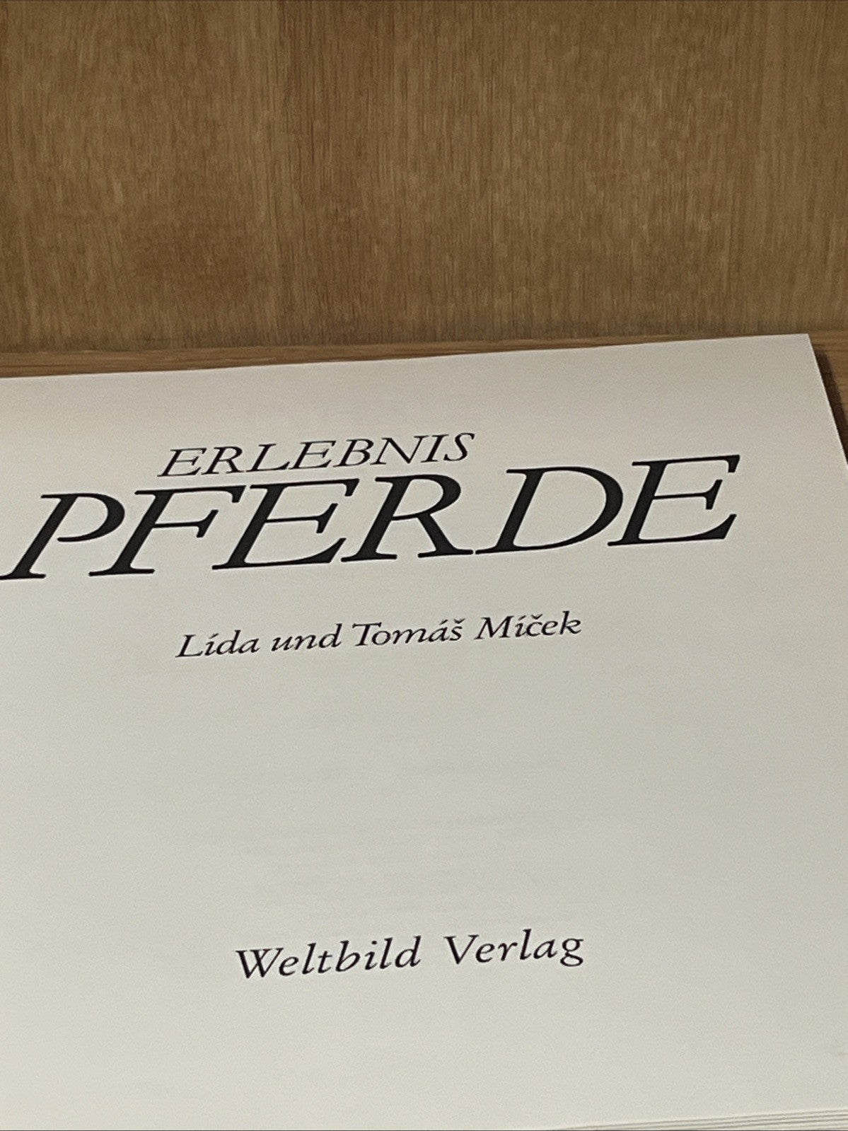 Erlebnis Pferde by Lída and Tomáš Míček