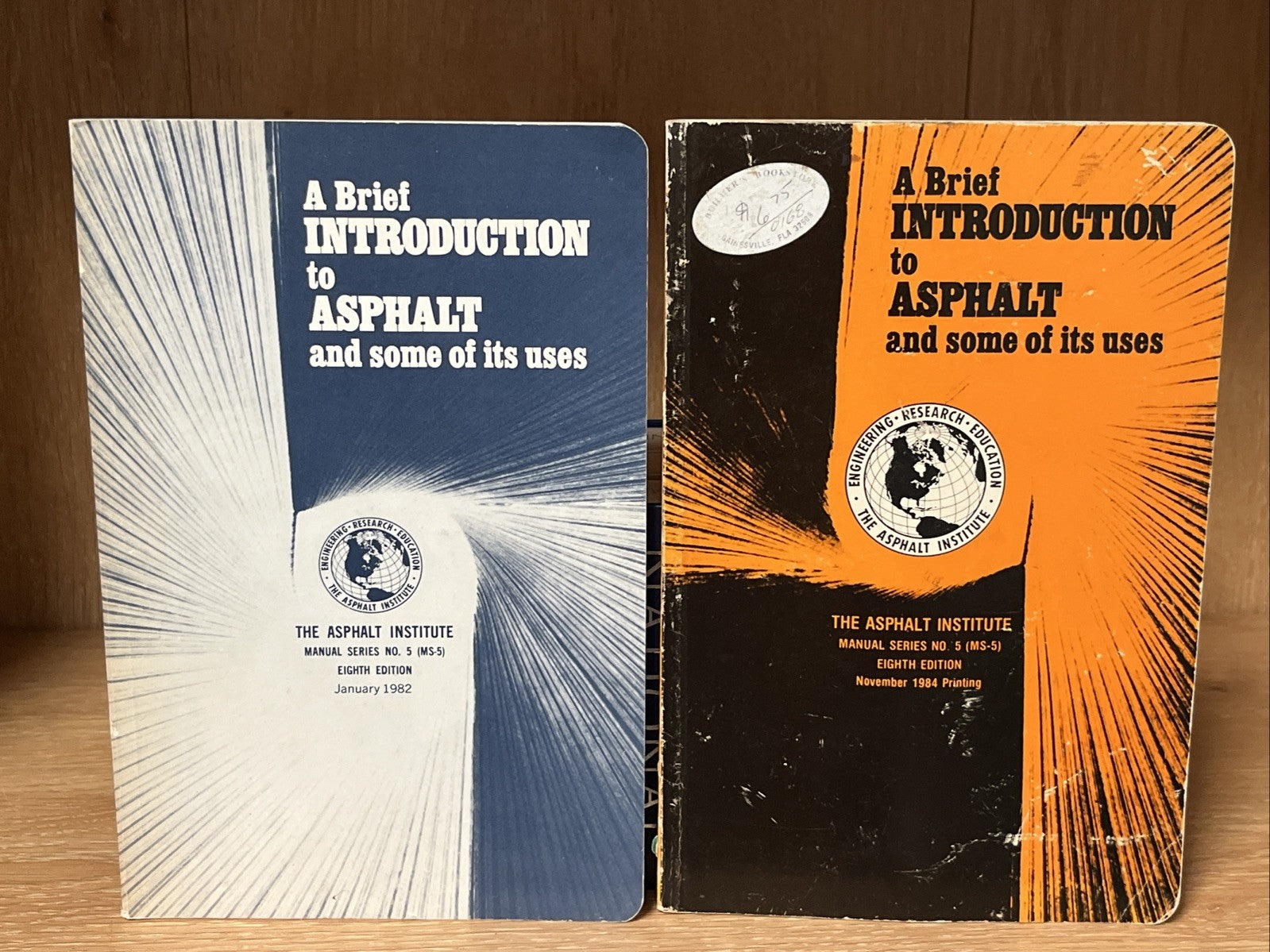 A Brief Introduction to Asphalt and Some of Its Uses, Series (No.5 MS-5) 1982-84