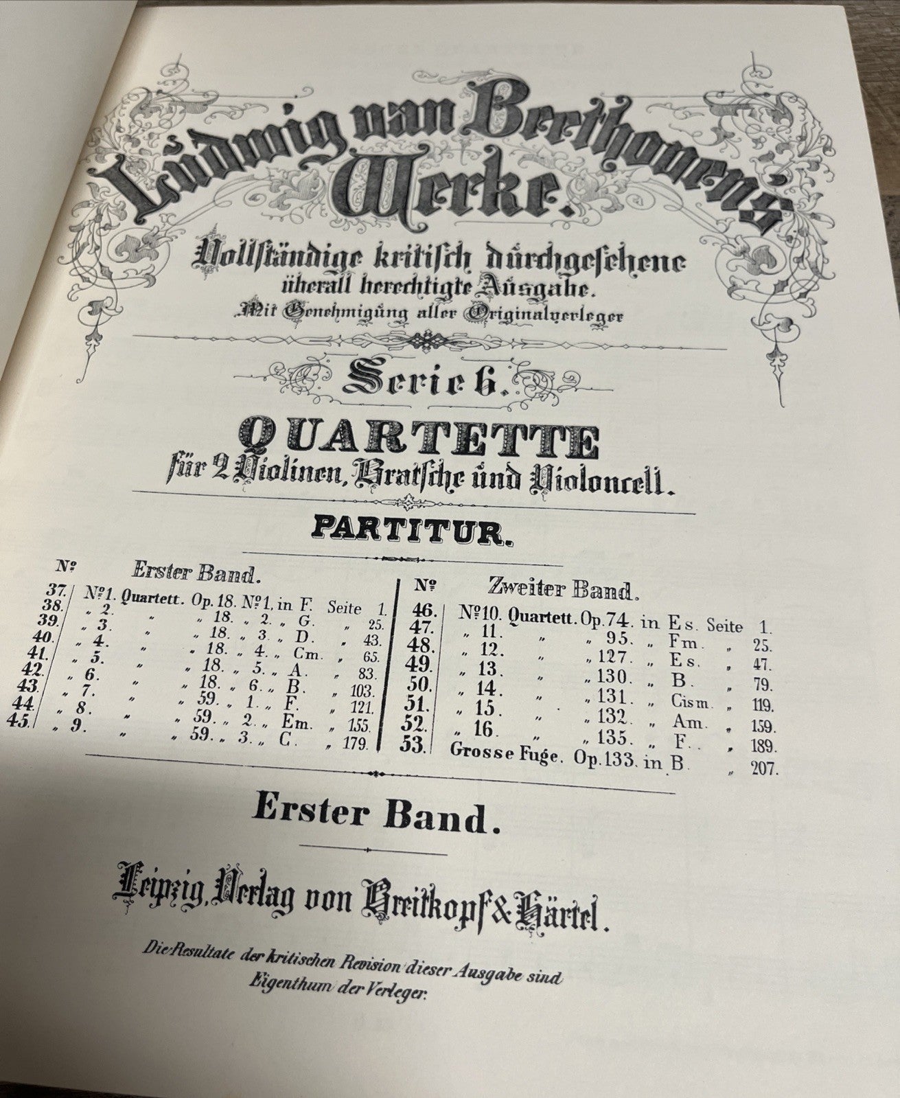 Complete String Quartets: Beethoven (Dover Cham. Van-Beethoven |