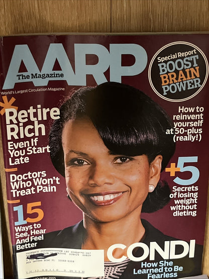 Lot of 4   AARP Magazine Back Issues 2005-2007 /Mar/Apr/July/Agust/Sept/Oct/Nov