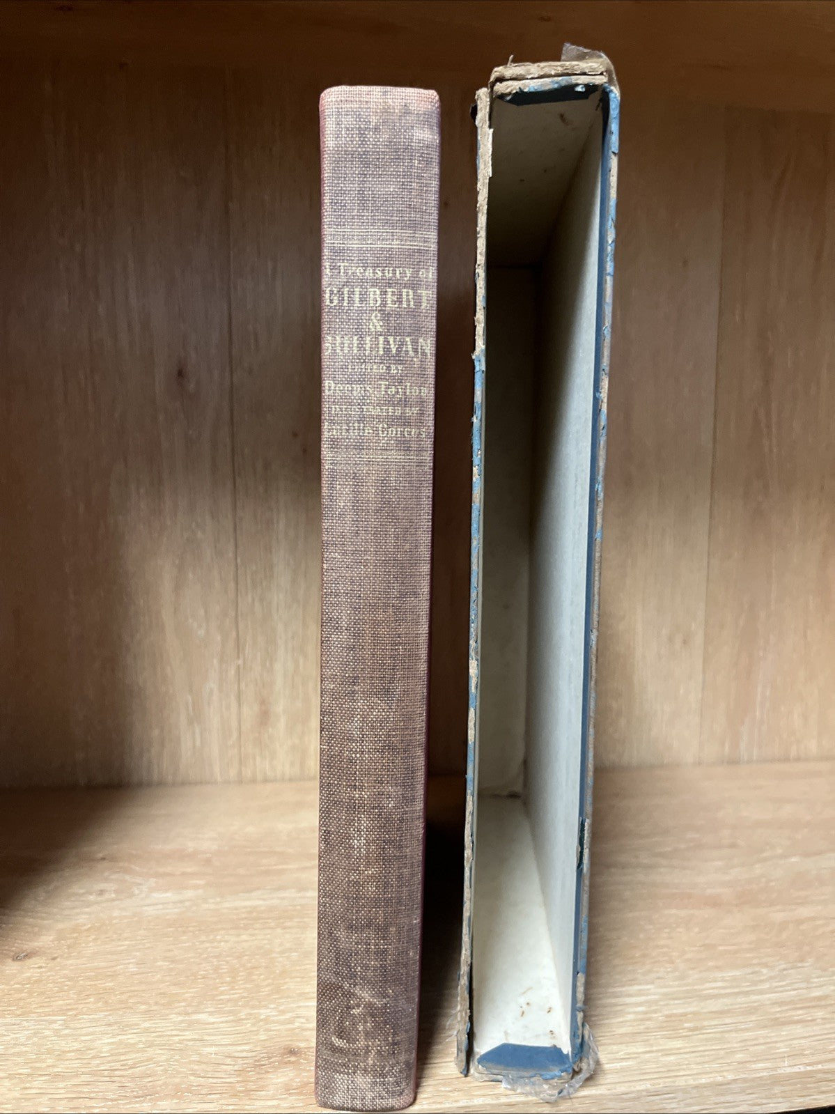 A Treasury of Gilbert & Sullivan Book, With Slip Cover, Hardback, 1941, Vintage