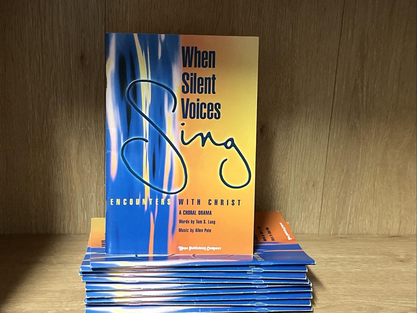 Lot of 10 When Silent Voices Sing Encounters with Christ Choral Drama