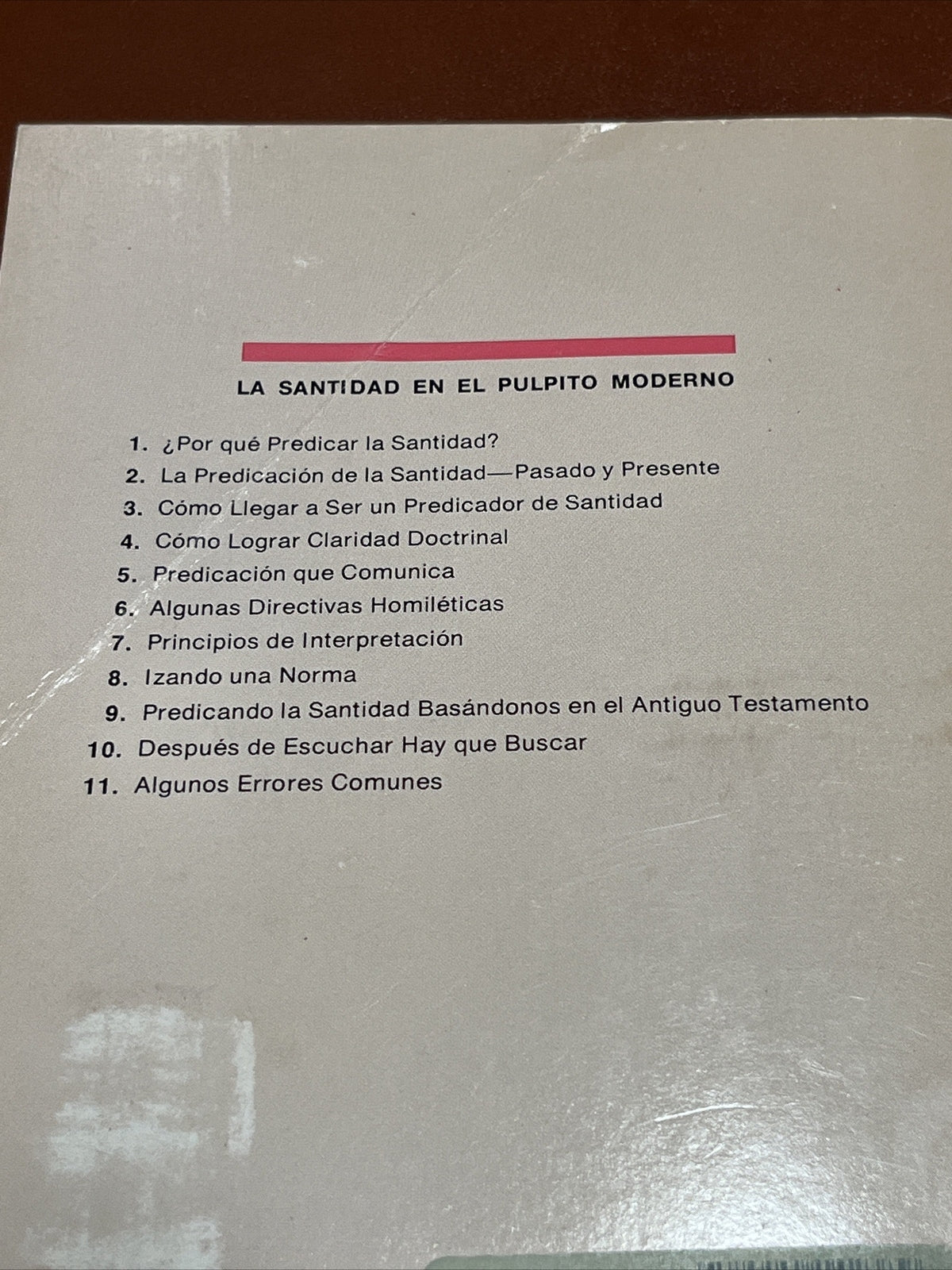 La Santidad en el púlpito moderno Richard S. Taylor