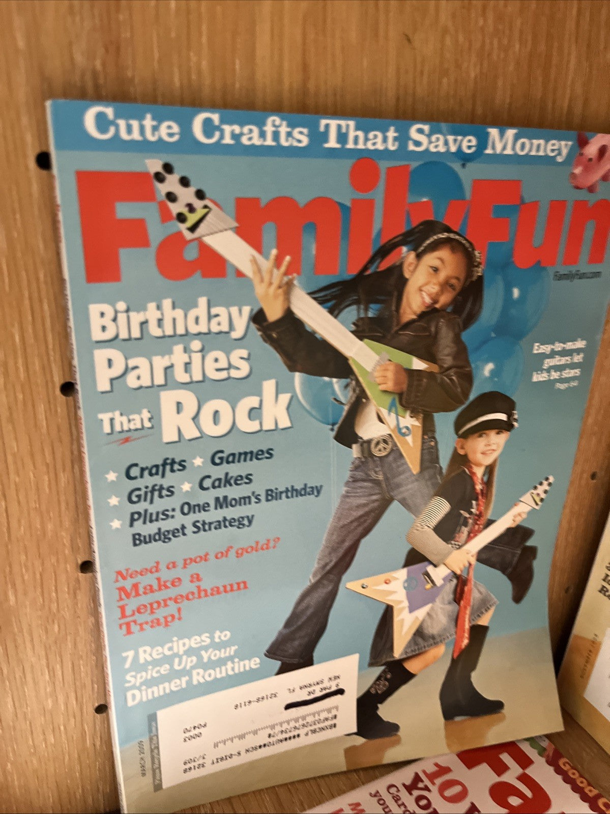 Family Fun Magazine 9 Lot 2008 and 2009 Assorted Issues