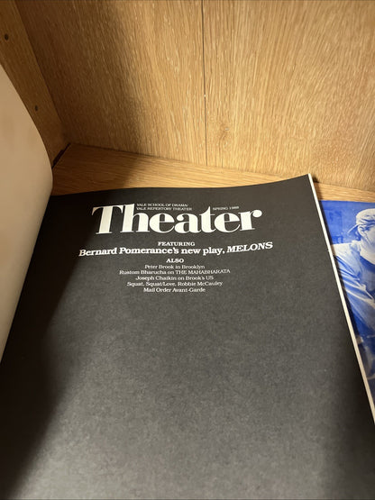Lot of 3 THEATER Magazine Spring 1983 & 1988 Yale School Of Drama