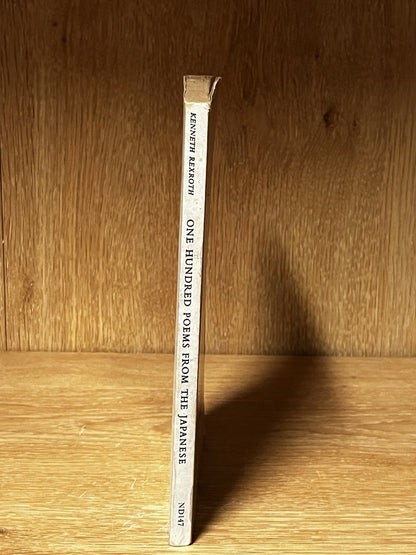 One Hundred Poems from Japanese by Kenneth Rexroth 1964