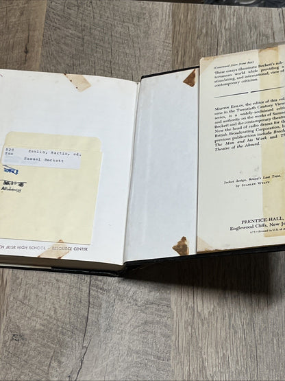 Samuel Beckett- Collection of Critical Essays 1st Edition Martin Esslin 1965