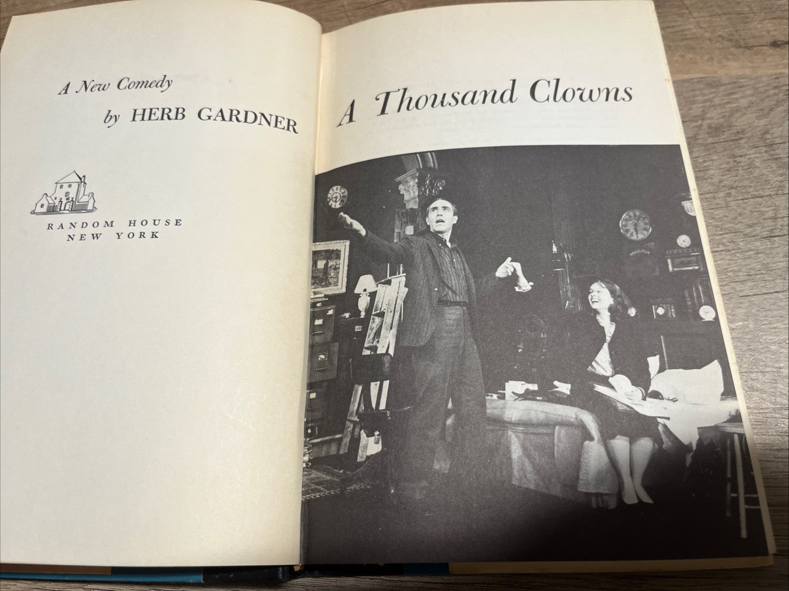A THOUSAND CLOWNS By Herb Gardner - Hardcover