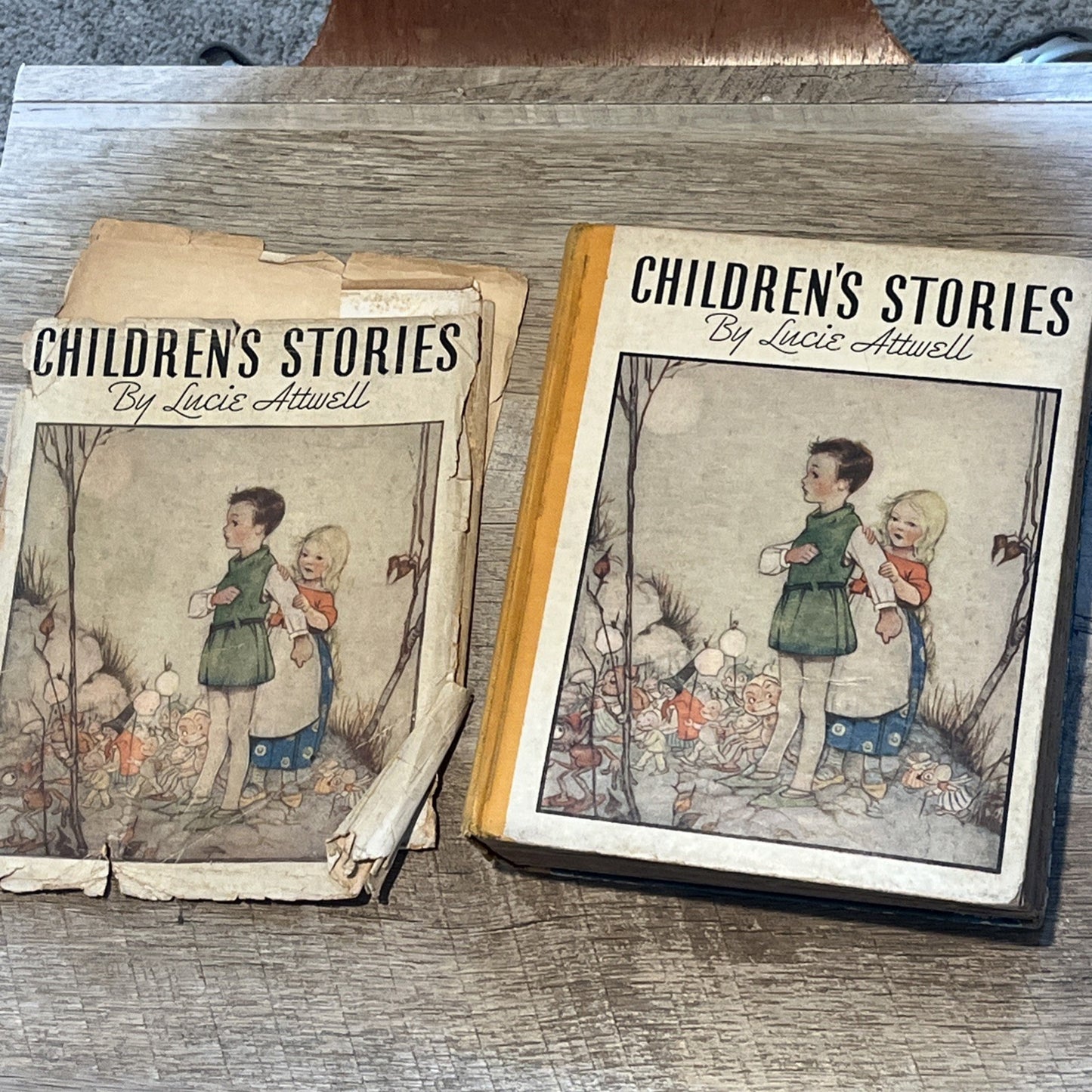 CHILDREN'S STORIES 1st Edition Lucie Attwell Undated (ca. 1930)