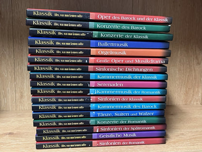 Klassik - Alles, was man kennen sollte. Volume 17 Book Set Und 34 CDs Set