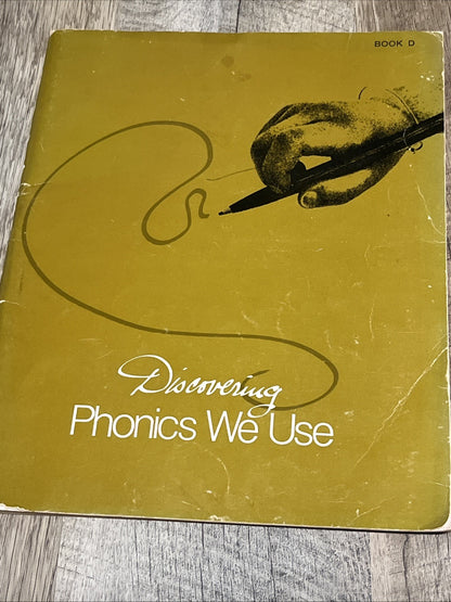 Discovering Phonics We Use Book D  1977