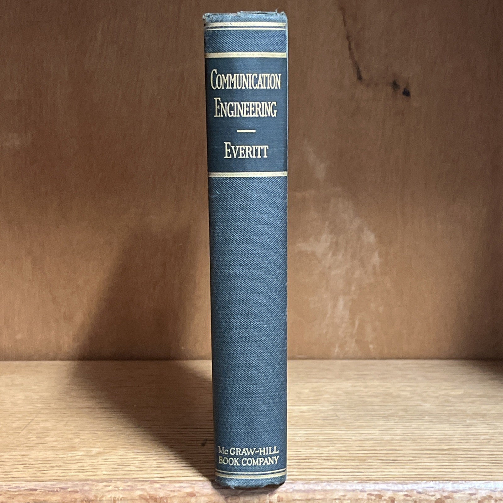 Communication Engineering by William Littell Everitt 2nd Ed, 1937 Radio,Networks