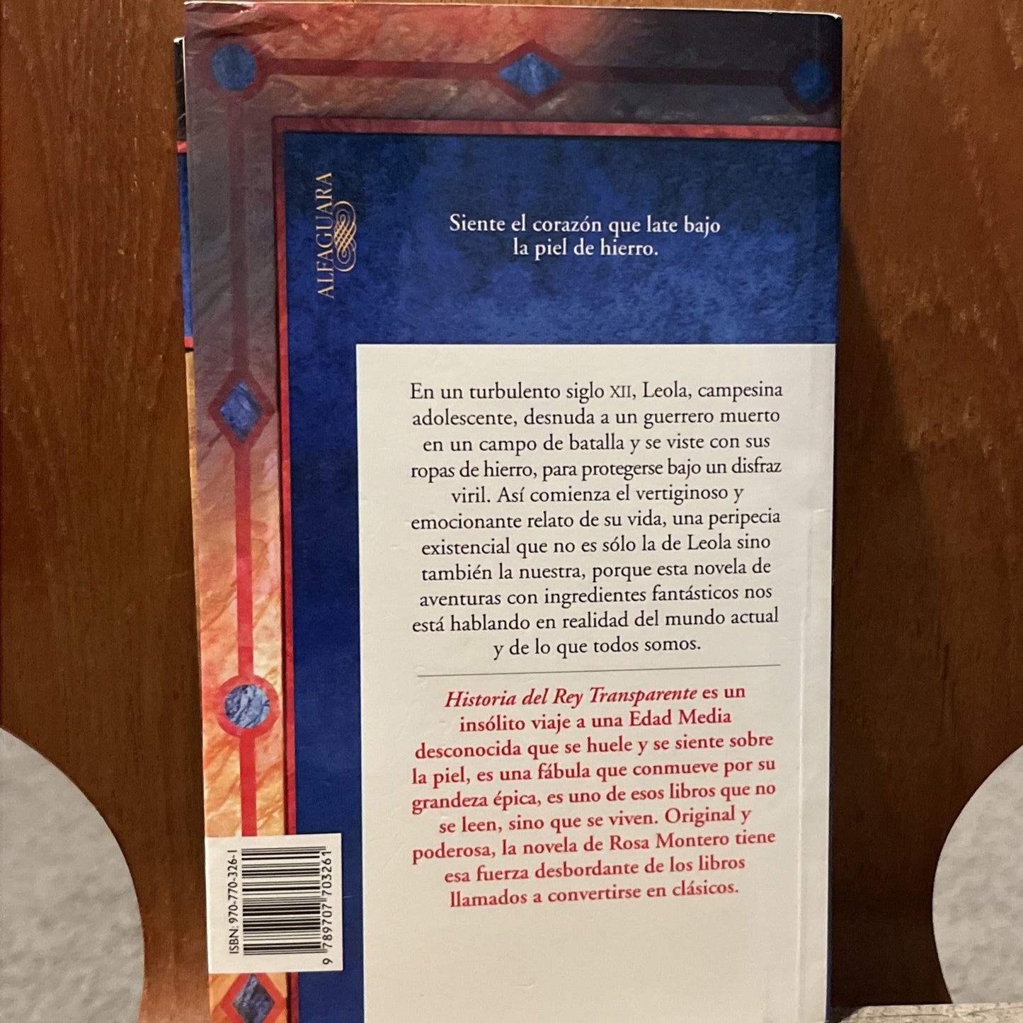 Historia del Rey Transparente Paperback Rosa Montero