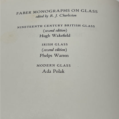 NINETEENTH CENTURY BRITISH GLASS SECOND EDITION by Hugh Wakefield 1982