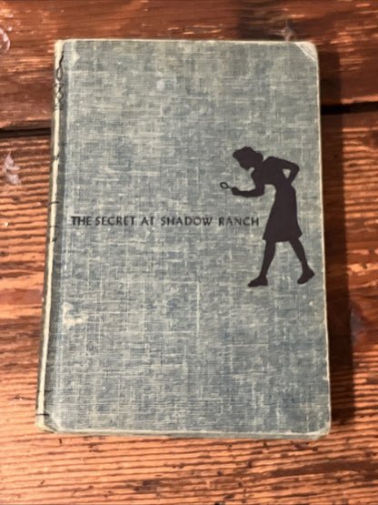 Nancy Drew The Secret at Shadow Ranch 1st Ed 1931 HC Carolyn Keene *Book 5 *