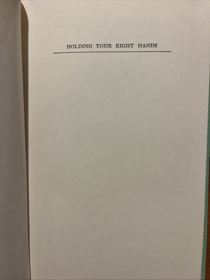 Holding your Eight Hands by Edward Lucie-Smith -First Edition -1969 -Ex Lib
