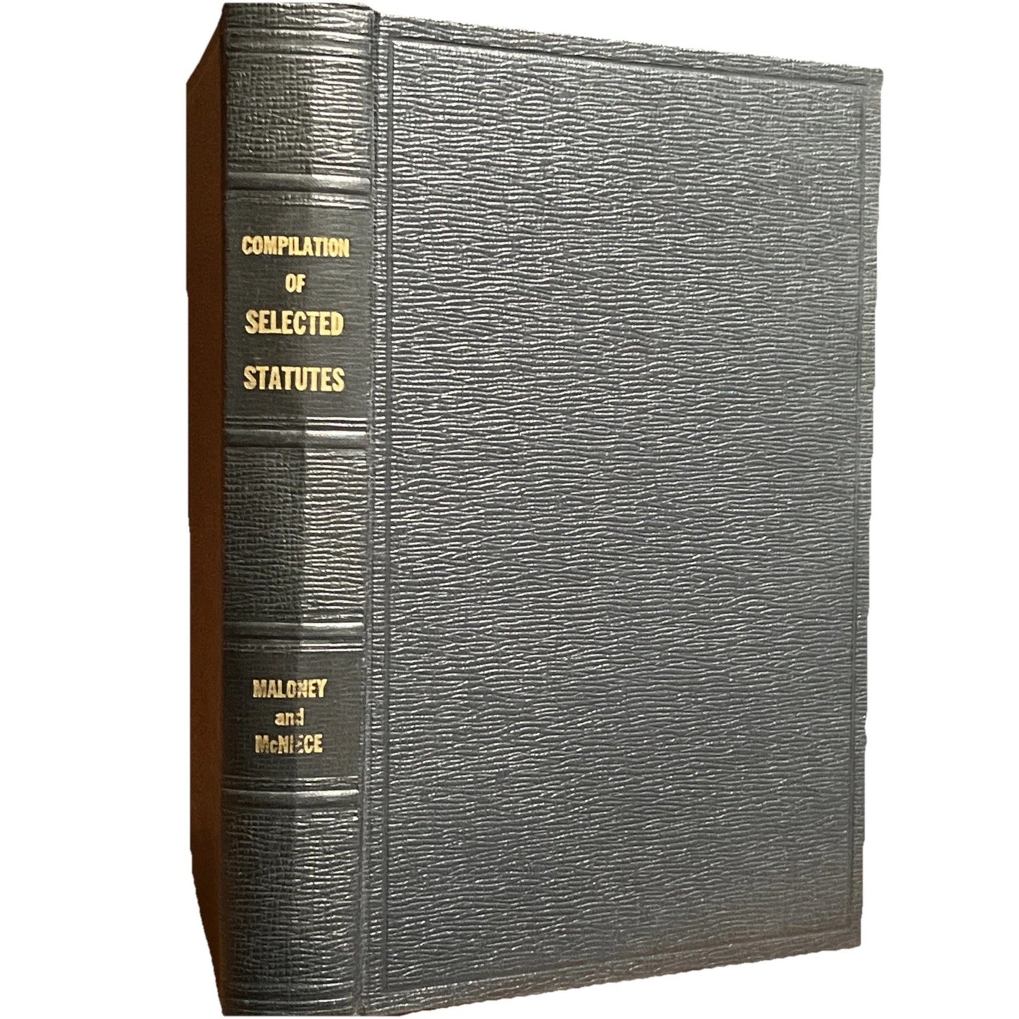 Compilation Of Selected Status By John P. Maloney and McNIECE 1950 Rare