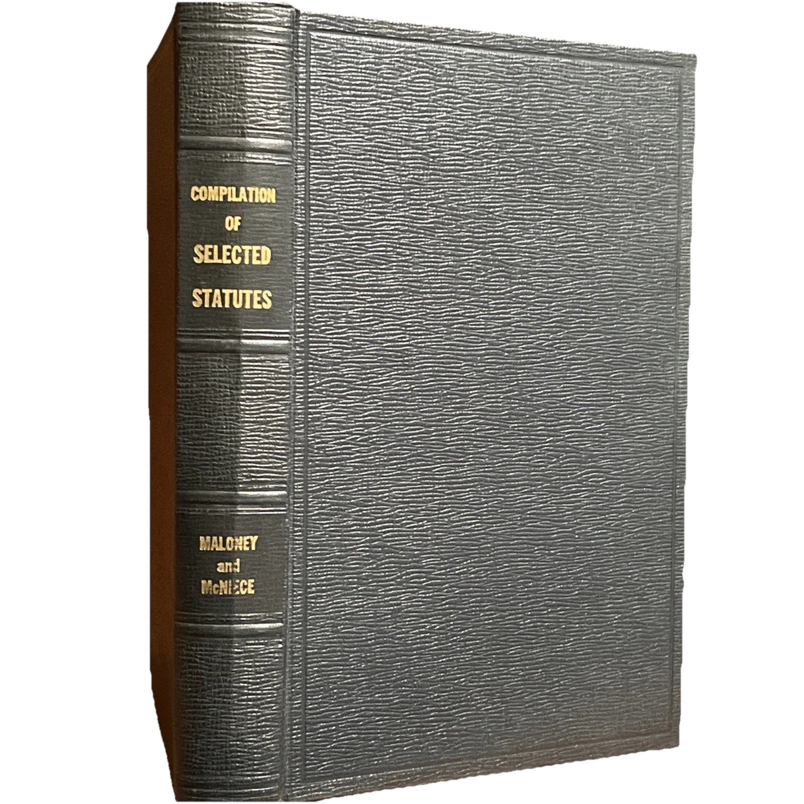 Compilation Of Selected Status By John P. Maloney and McNIECE 1950 Rare