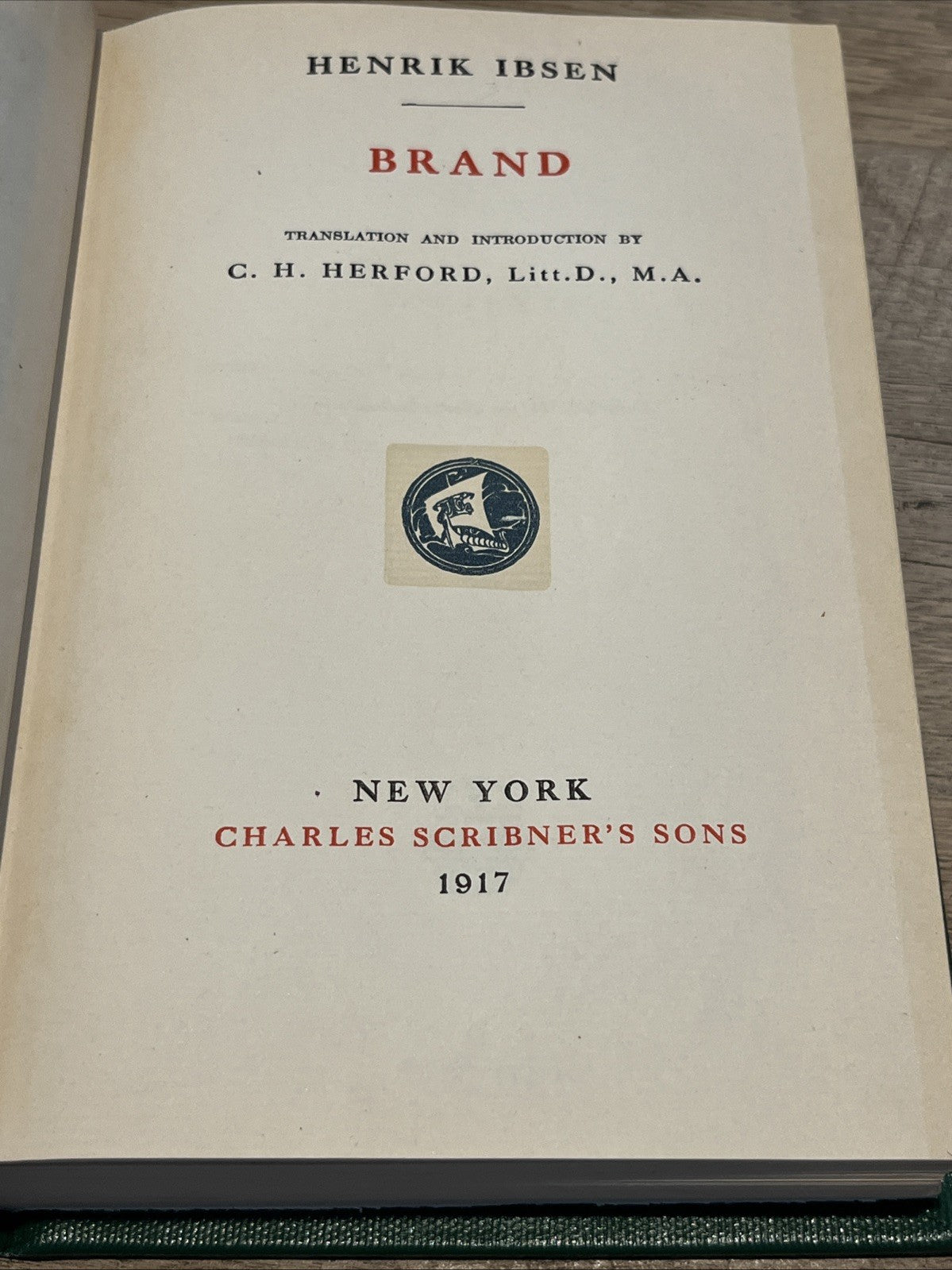 the works of henrik ibsen the Viking Edition Volume 3, 1911 HC