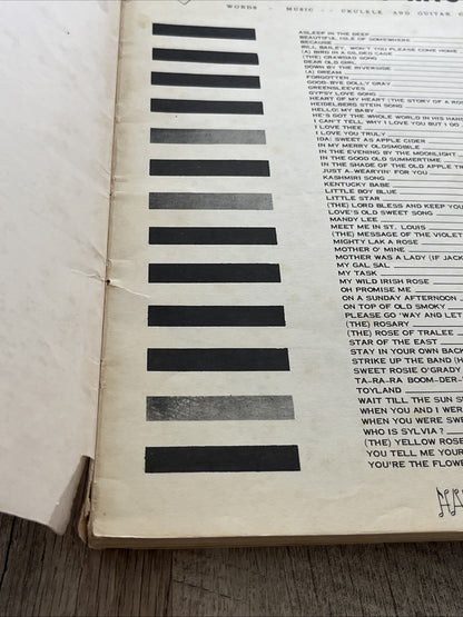 The Golden Years Book 60 Nostalgia Hits. Words Music. Ukulele And Guitar Chords
